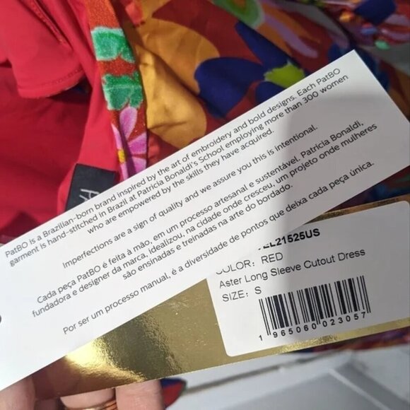 Nwt Patbo | Aster Long-Sleeve Cut-Out Dress - Picture 6 of 16